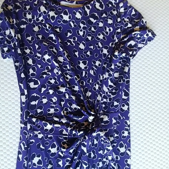 Faux Wrap Cheetah Dress - Like new! - Picture 6 of 8